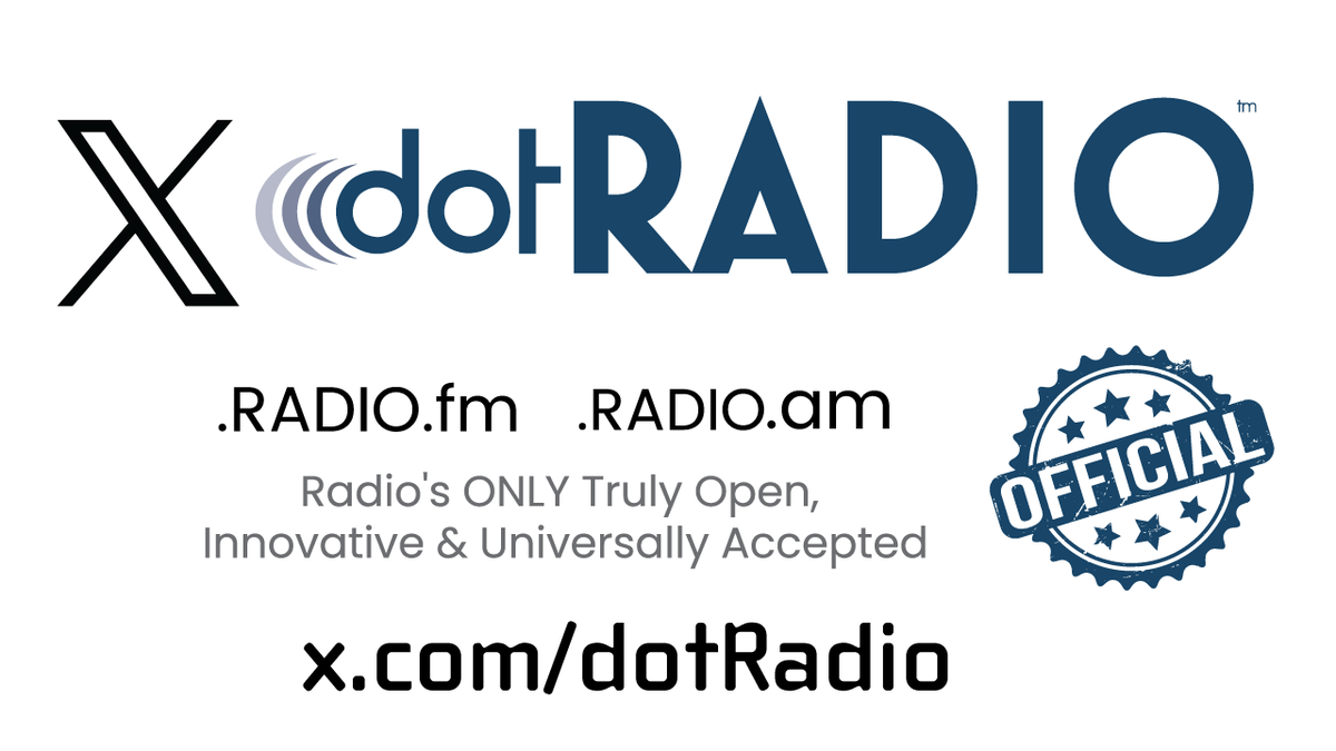 dotRadio's tweet photo. The REAL Official ☑️ #dotRadio is “Made for Radio .. Open to Everyone!”

Get The Real #DotRadio --> Start Here: https://t.co/wVxrummgUS

#Radio #RadioDomain #DomainName #DotRadioDomain #DotRadioOfficial #DotRadioOfficialDomain #EmojiDomains
#EmojiDomain #Web3 https://t.co/7nSMzQS8AA