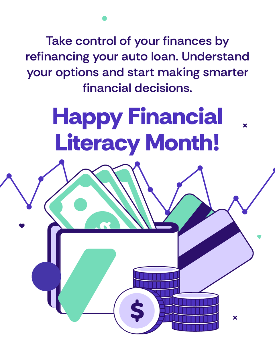AutoApproveRefi's tweet photo. Happy Financial Literacy Month! 

It’s the perfect time to build our knowledge, strengthen our financial skills, and take control of our financial future. Let’s make informed decisions and set ourselves up for success!

#FinancialLiteracyMonth #EmpowerYourWallet https://t.co/JDIKKPwebS