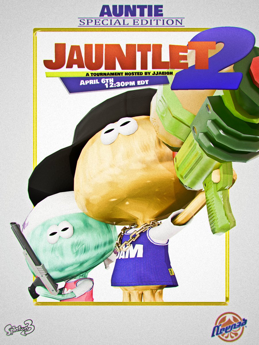 The wait is now over... get ready for...

THE JAUNTLET 2 🪼: AUNTIE EDITION! 

Now comes with better production and even better competition from even more high level teams. Who will Jaunt in this Gauntlet? Come support your favorite teams this Sunday, April 6th @ 12:30pm EDT!