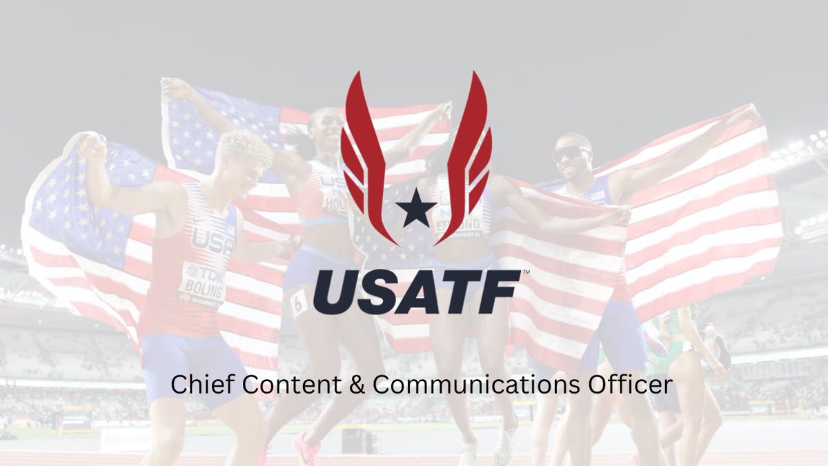 We’re thrilled to announce our partnership with USA Track &amp; Field in the search for their next Chief Content &amp; Communications Officer — a key leadership role shaping the voice of one of America’s most iconic athletic organizations.
To learn more or apply, head to our website!