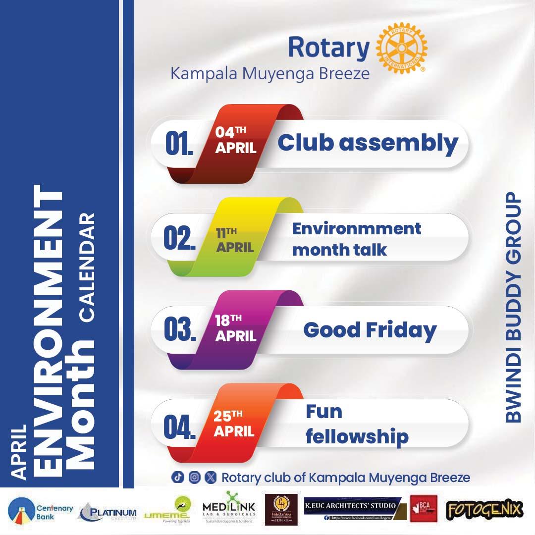 MuyengaBreeze's tweet image. *Welcome to April*

*Bwindi Buddy Group* is excited to host the Environment Month, feel at Breeze 

*#Breezers*
*#CowboyClub*