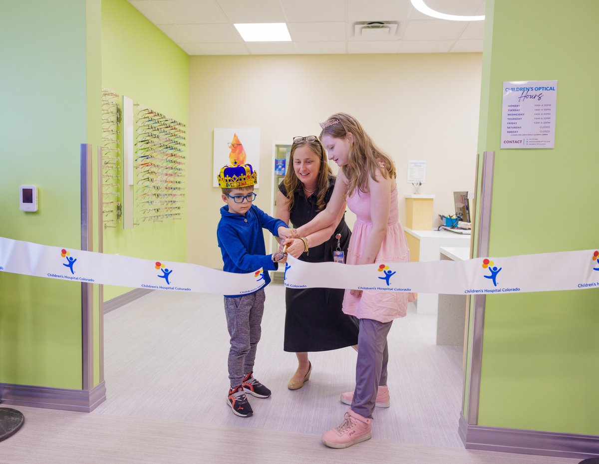 CU Ophthalmology (@cueyecenter) on Twitter photo Yesterday, we celebrated the opening of our new outpatient ophthalmology clinic! The Eye Clinic at <a href="/ChildrensColo/">Children's Hospital Colorado</a> Outpatient Care at Fitzsimons Village Pavilion in Aurora is located just south of Colfax on the <a href="/CUAnschutz/">CU Anschutz Medical Campus</a> Medical Campus. news.cuanschutz.edu/ophthalmology/… Yesterday, we celebrated the opening of our new outpatient ophthalmology clinic! The Eye Clinic at <a href="/ChildrensColo/">Children's Hospital Colorado</a> Outpatient Care at Fitzsimons Village Pavilion in Aurora is located just south of Colfax on the <a href="/CUAnschutz/">CU Anschutz Medical Campus</a> Medical Campus. news.cuanschutz.edu/ophthalmology/…