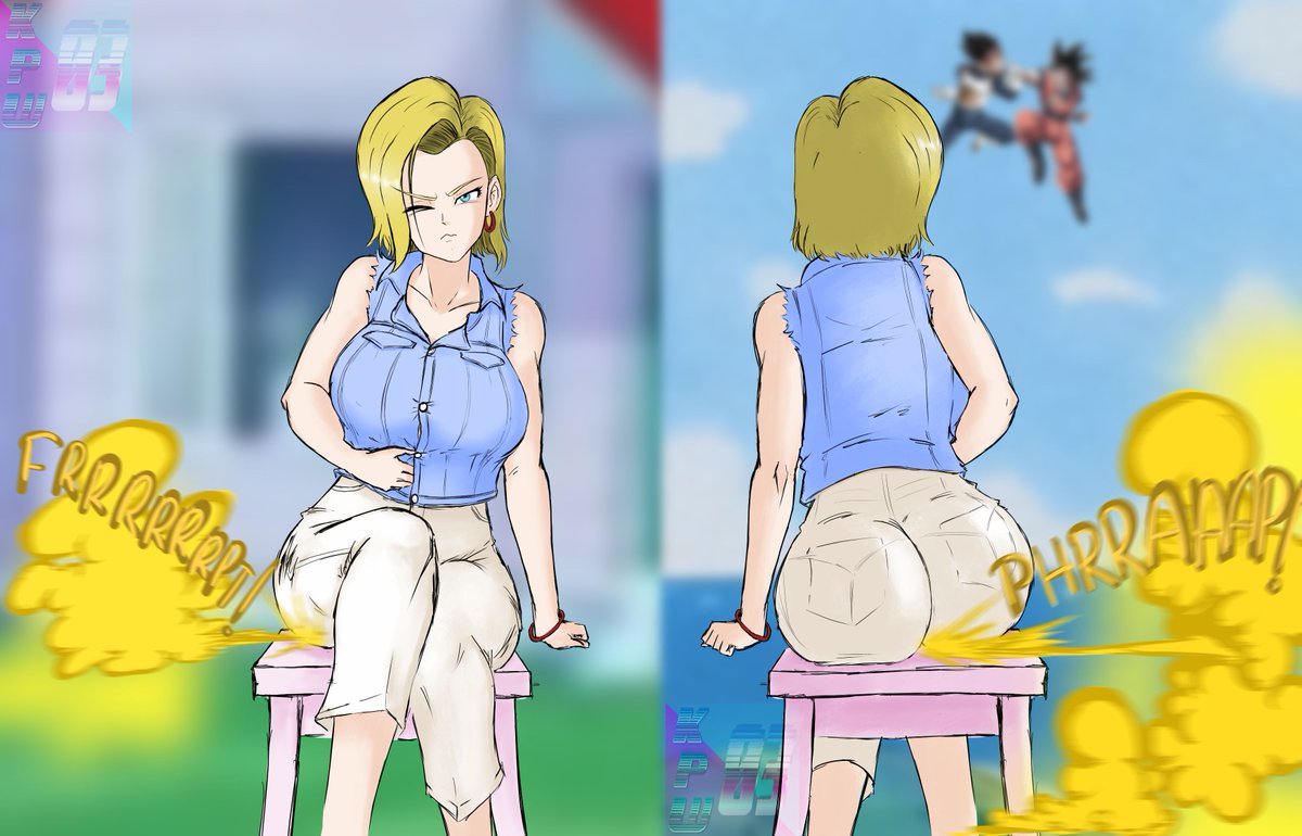 Haven't really been posting many sketches like before...

Android 18 spectating Goku vs Vegeta... ?

#fartfetish #gassygirl #onara #eproctophilia #brap #fart #farting #fartinggirl #femalefartfetish #fetish #kentut