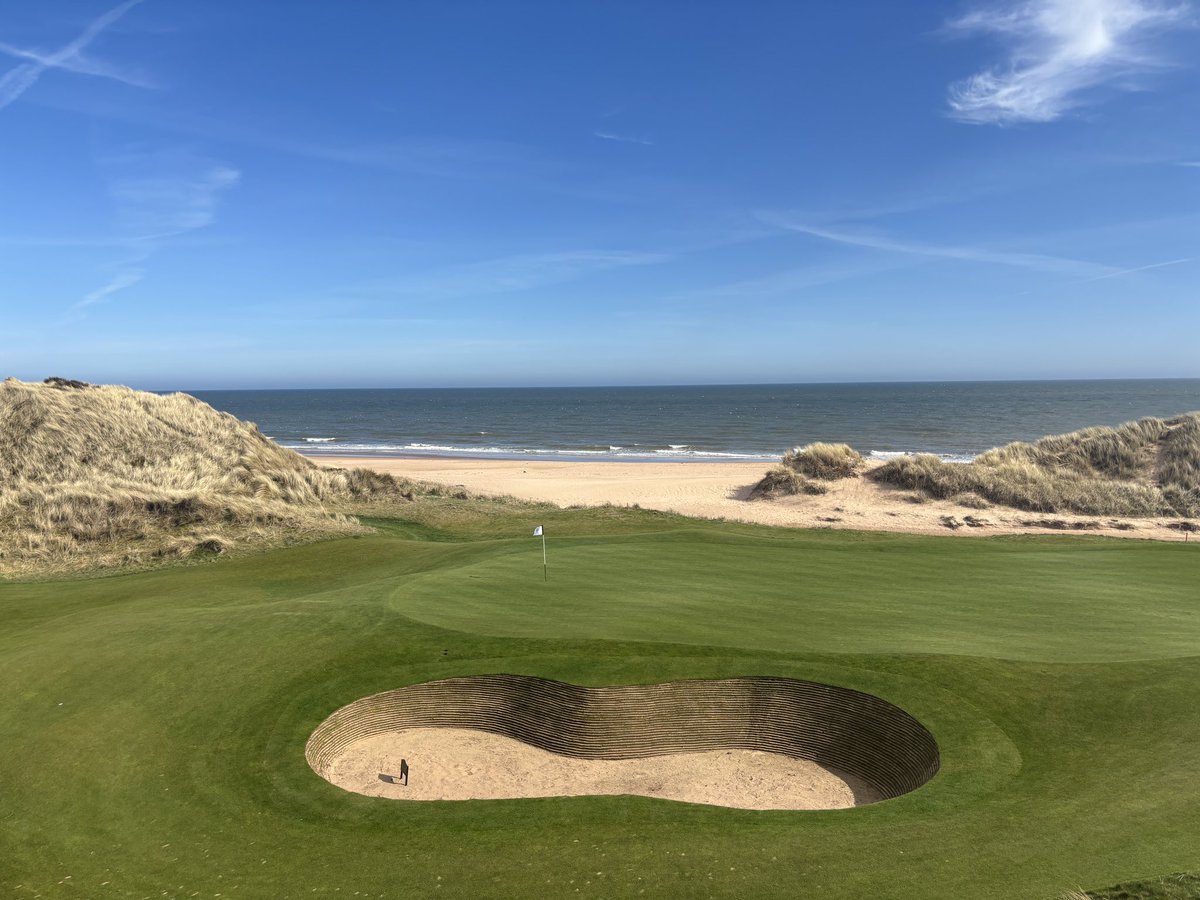 Course looking good in the spring sunshine ☀️ ⛳️