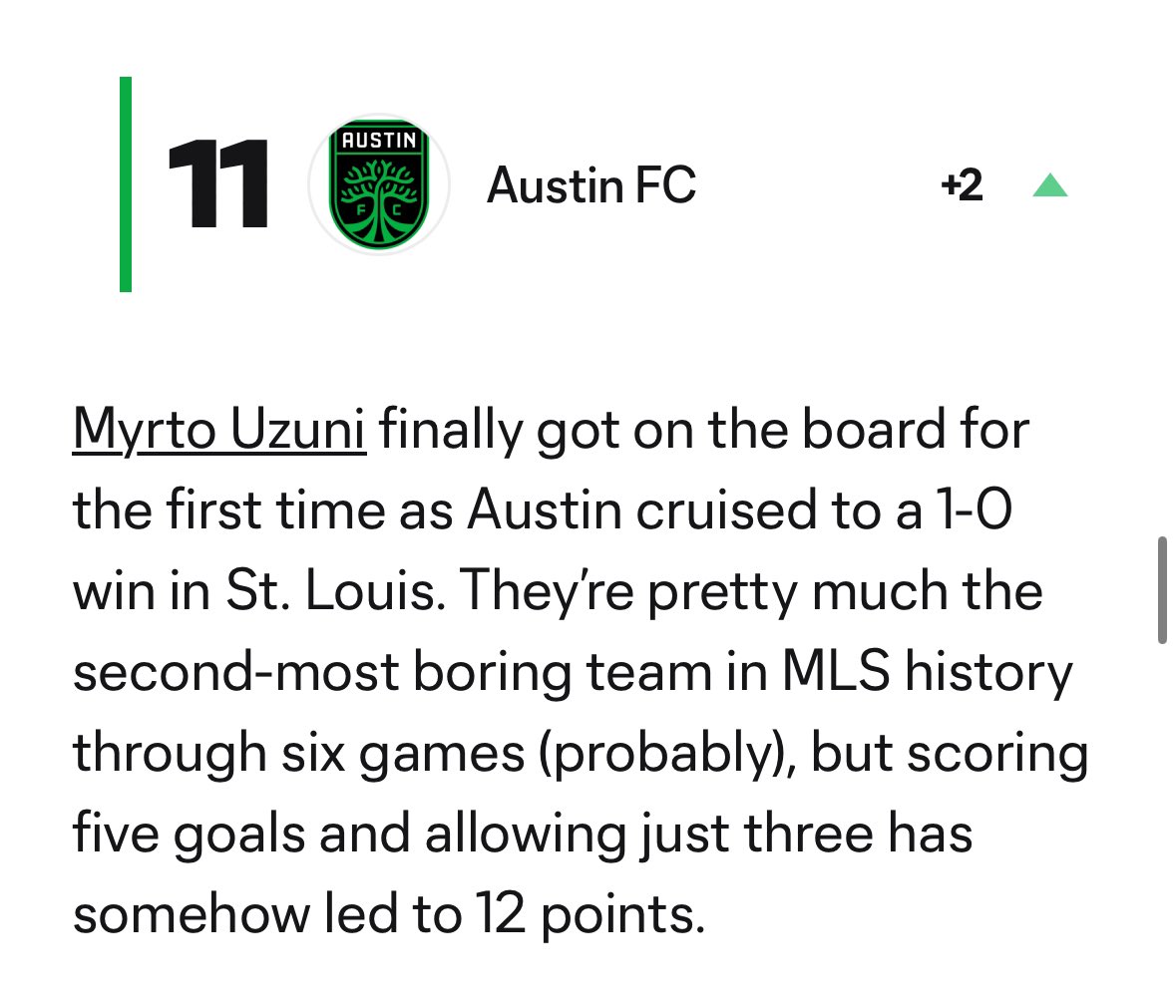VerdeCityLimits's tweet photo. hate watching Austin FC playing good must be studied 🤦🏻‍♂️ https://t.co/B1ZdxRcD8J