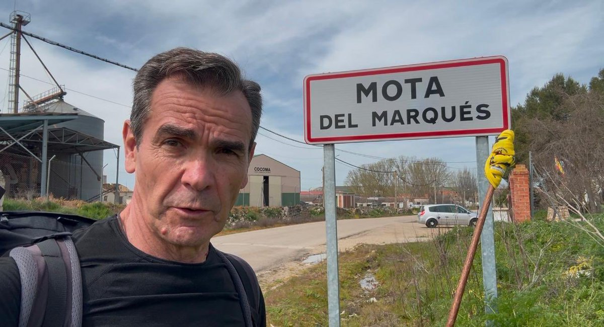 ArepaMotaXXi's tweet photo. El Camino De Santiago del Sureste ha puesto en muchas ocasiones a Mota del Marqués en el mapa. Eramos desconocidos para muchos y ahora llegan a Mota y llegan a casa. Somos camino, somos acogida y hospitalidad, por eso,nos eligen para descansar.Gines peregrino y amigo, bienvenido! https://t.co/sc8aw8D2cz