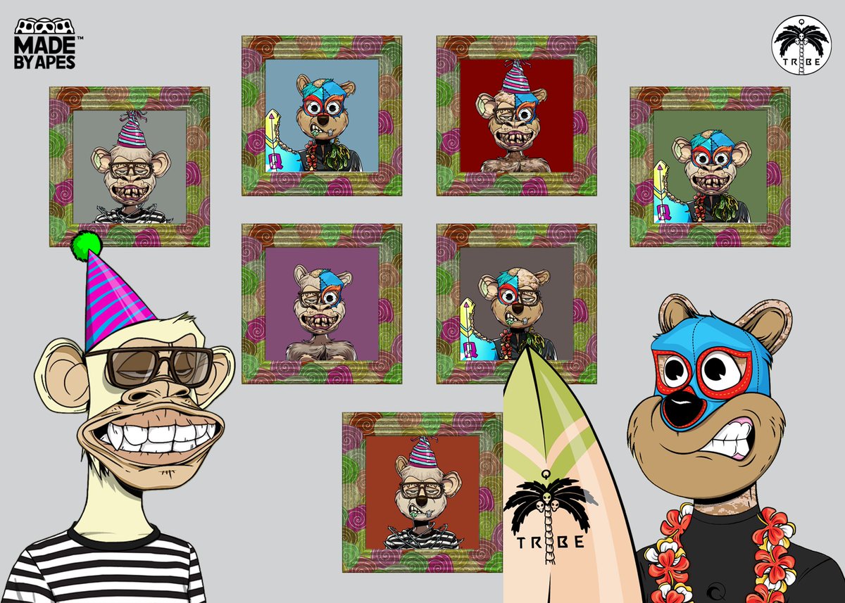 It’s Ape Fools Day!

In honor of our 3 year anniversary we’re dropping a free hybrid art collection on ApeChain called ‘QuApes’ - 1/2 Quokka 1/2 Bored Ape!

Mutant Mal (MAYC #3595) is still at large and we’re still on the hunt, but for now, if we can’t beat em we’ll join em!