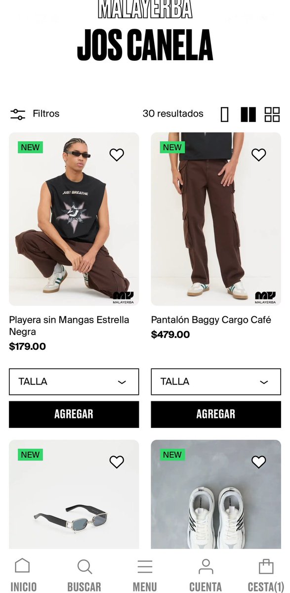 Pocholasgc's tweet photo. Malayerba amplió a la colección JOS CANELA con pantalones, accesorios, tenis y falditas 🤩 https://t.co/3EBQV0V0Zk