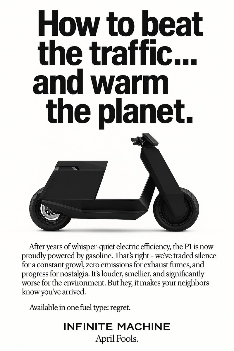 P1 is now powered by... gas!