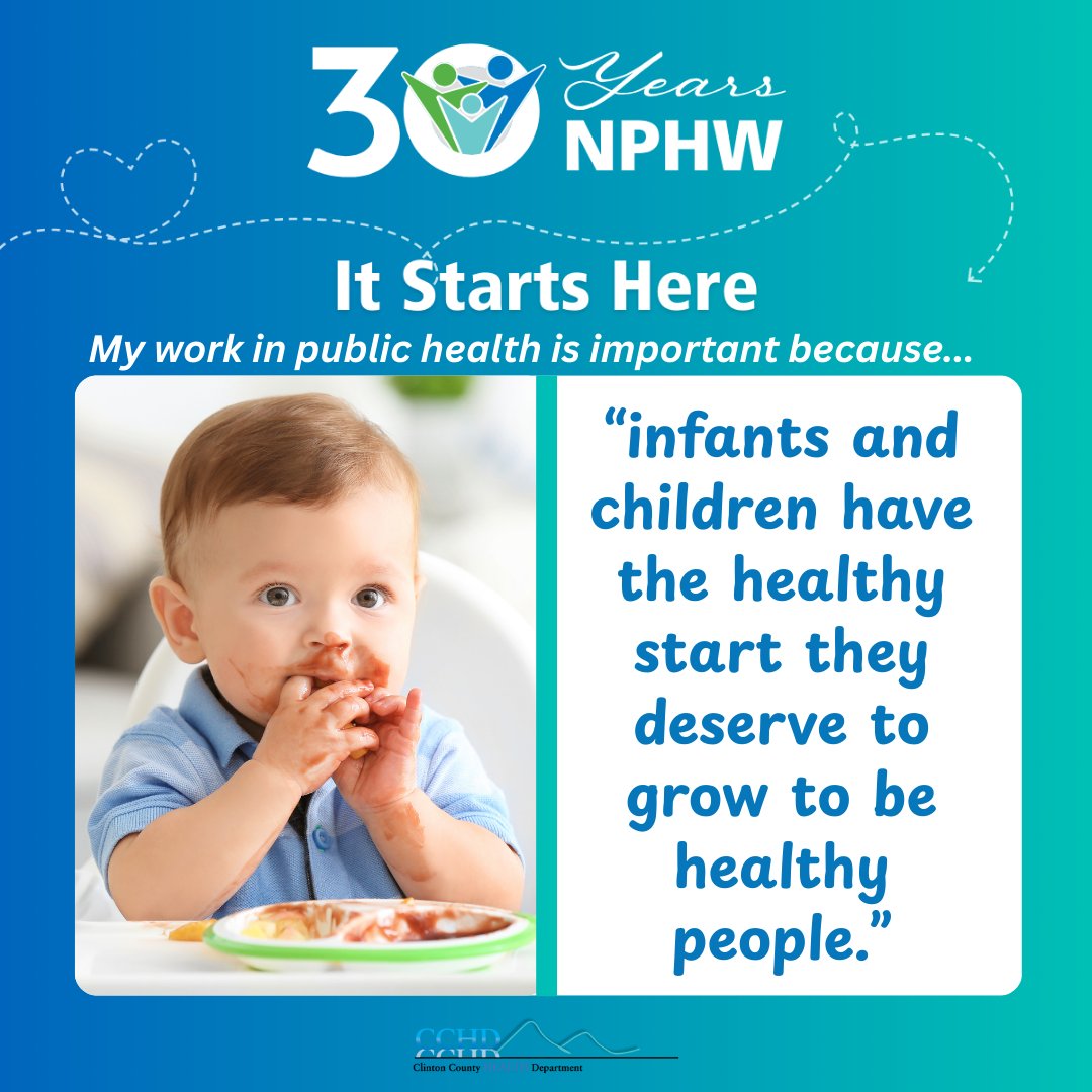 Your health is our mission. In honor of #NationalPublicHealthWeek we asked our staff about the work they do and how it is important to our community. Follow along all week to see what they had to say.