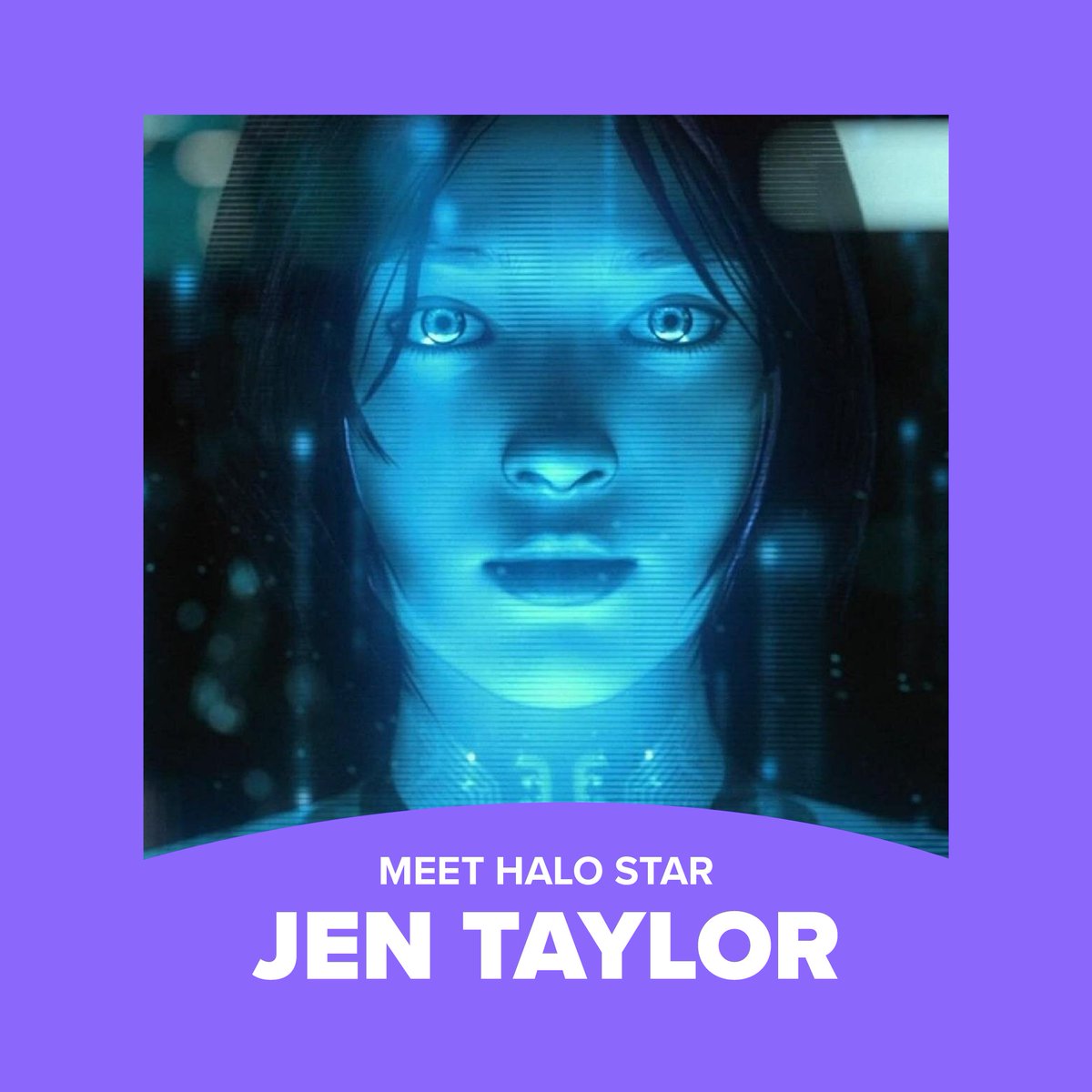 “Wake up, Chief.” 💫 Jen Taylor, the iconic voice of Cortana in Halo, is joining the lineup at FAN EXPO Denver this July. Don’t miss it. spr.ly/6017FKjXB