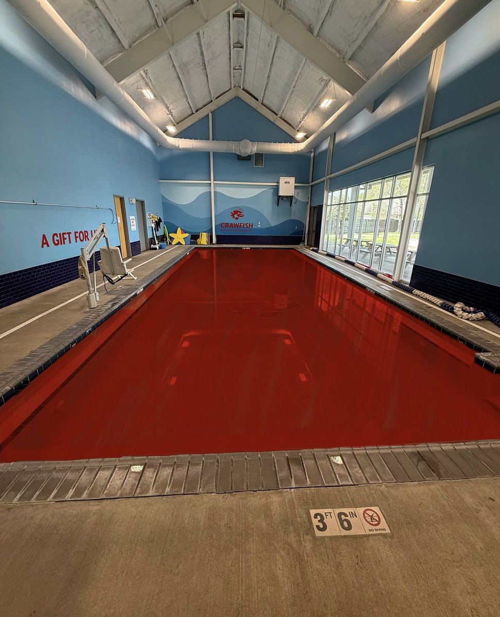 CrawfishSwim's tweet image. ATTENTION SWIMMERS: Due to unforeseen circumstances, today’s swim lessons will now be wiggle-through-Jell-O lessons. 🏊‍♂️🍇 Please bring a spoon instead of goggles.⁠
⁠
 #AprilFools #JelloPool#PoolToSnack #AprilFoolsFun #SwimOrSpoon #DiveIntoDessert #OopsAllJello