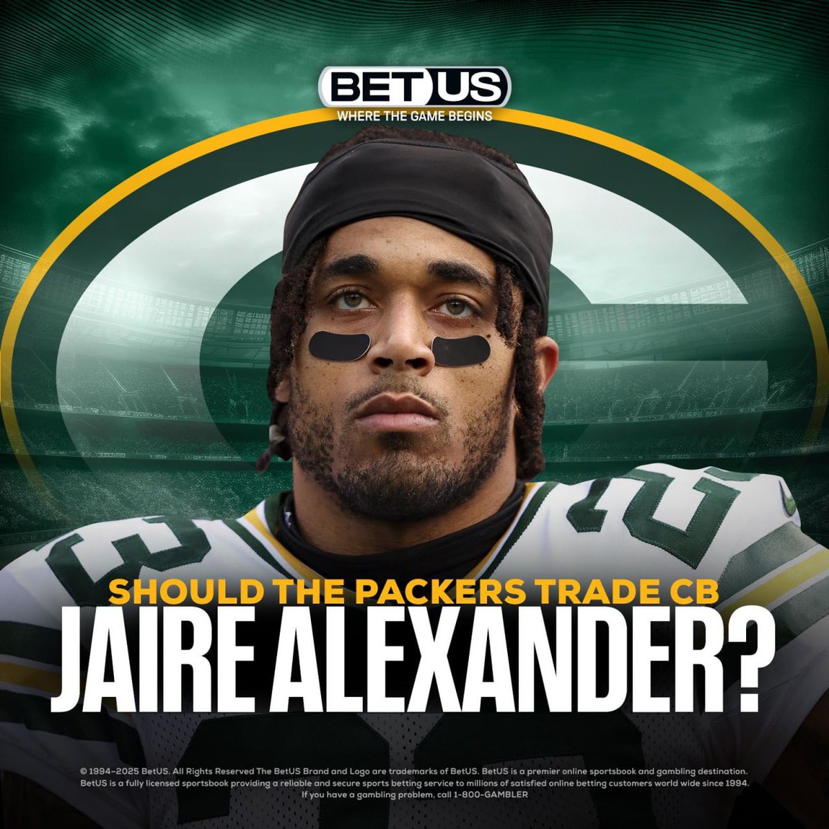 NFL_Talk_Sports's tweet photo. Should the Green Bay Packers trade CB Jaire Alexander?

🔁 YES
❤️ NO https://t.co/ZhCuxdkyxR