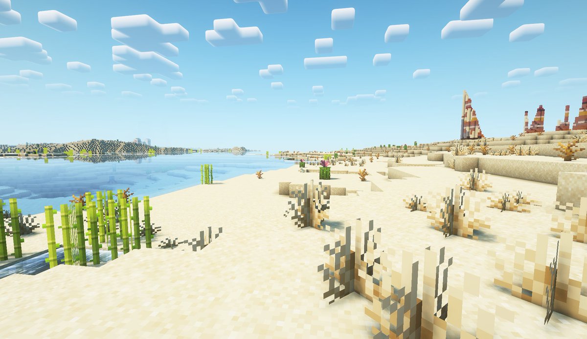 Coppersmit39650's tweet image. The new deserts are true deserts! #Minecraft #MinecraftDrop #Springtolife #GameDrop2025