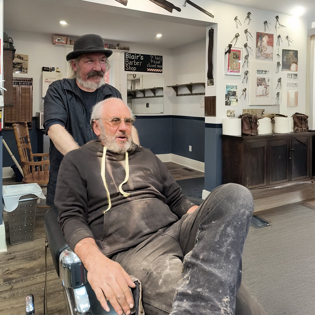 RustBros_Restos's tweet image. Less hair, more horsepower! Mike Hall ditches the dreads for a sleek new look—because bald heads are more aerodynamic. 🏁🧑‍🦲💨 

#rustbros #rustvalleyrestorers #mikehall #wildmangarage #BlairSmith #carproject #classiccars #carrestoration #garage #carshop #AprilFools