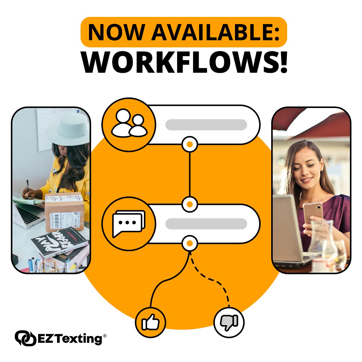 Meet Workflows: #SMS Marketing on Autopilot bit.ly/4iKY1vH

Automate the right message at the right time to boost engagement, drive donations &amp; save time.

‣ Drag &amp; drop editor

‣ No-code setup

‣ Pre-built templates

‣ Smarter personalization

Try Workflows today!