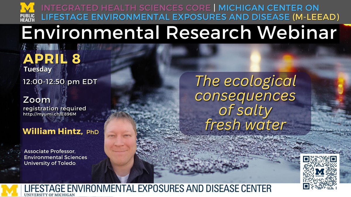 Dana Dolinoy Cipolla (@ddolinoy) on Twitter photo Join <a href="/M_LEEaD/">U-Mich Center on Environmental Exposures & Disease</a> April 8th Join <a href="/M_LEEaD/">U-Mich Center on Environmental Exposures & Disease</a> April 8th