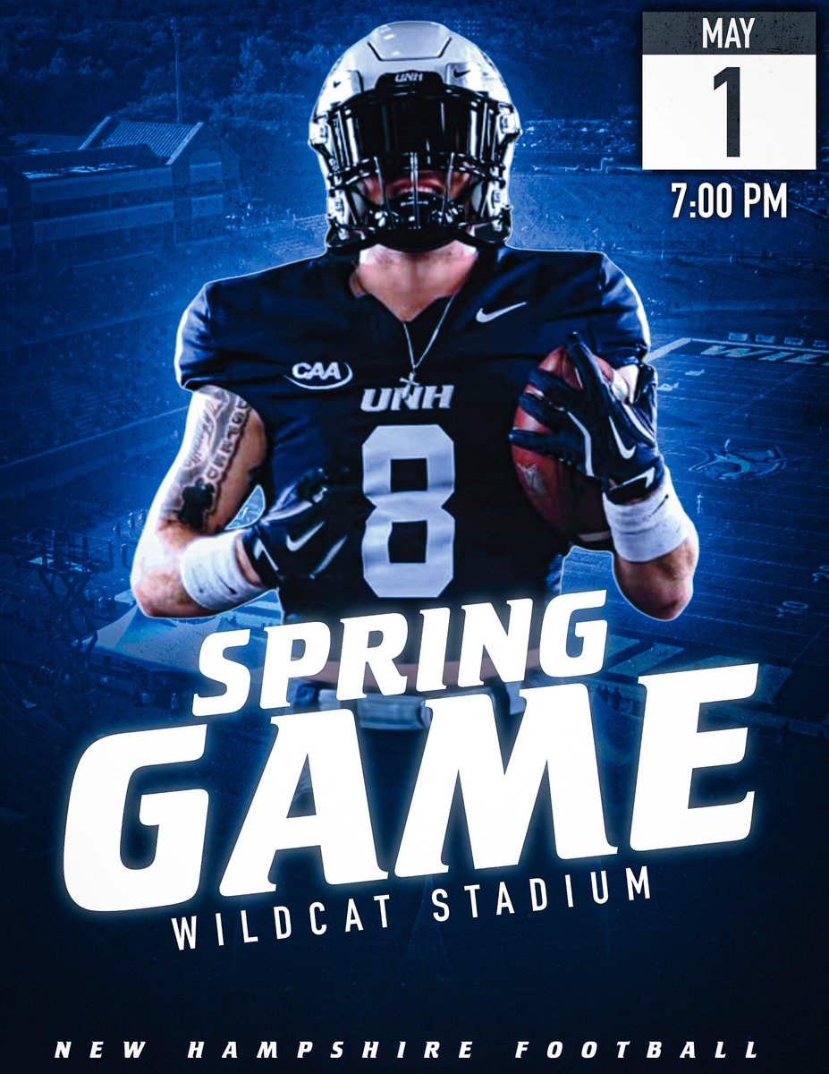 ‼️ MARK YOUR CALENDARS ‼️

🏈  Spring Game
📅 May 1st, 2025
⏰ 7:00 PM 
📍Wildcat 🏟️ 

#CAT2CLU6 | #BuiltEachDay