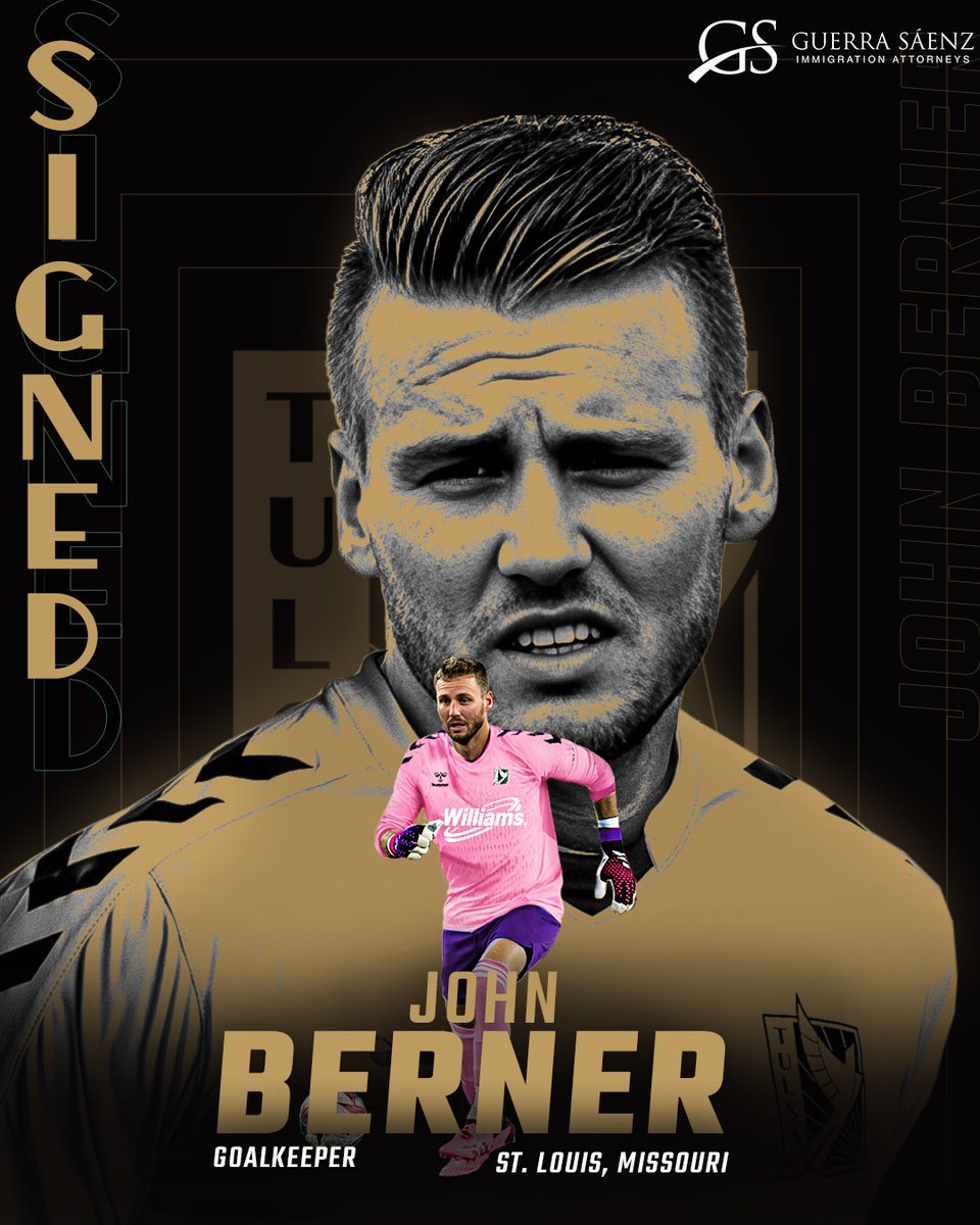 Addin' a veteran goalkeeper to the squad 🤩

Happy to have you here, John! 

Read more: shorturl.at/isCAw

#ForTulsa | #StayGold
