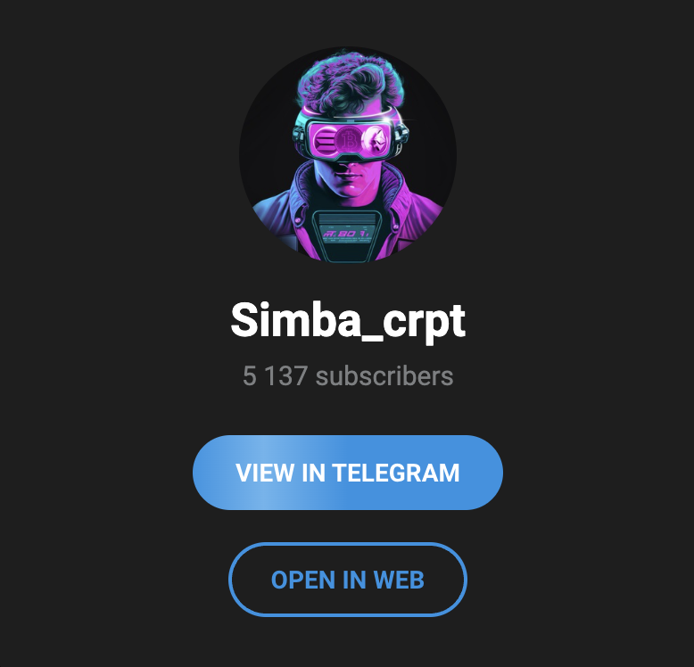 Before we start, join my Telegram channel for exclusive insights!

Early gem alerts
Insider tips
Proven strategies

TG: t.me/simba_crpt