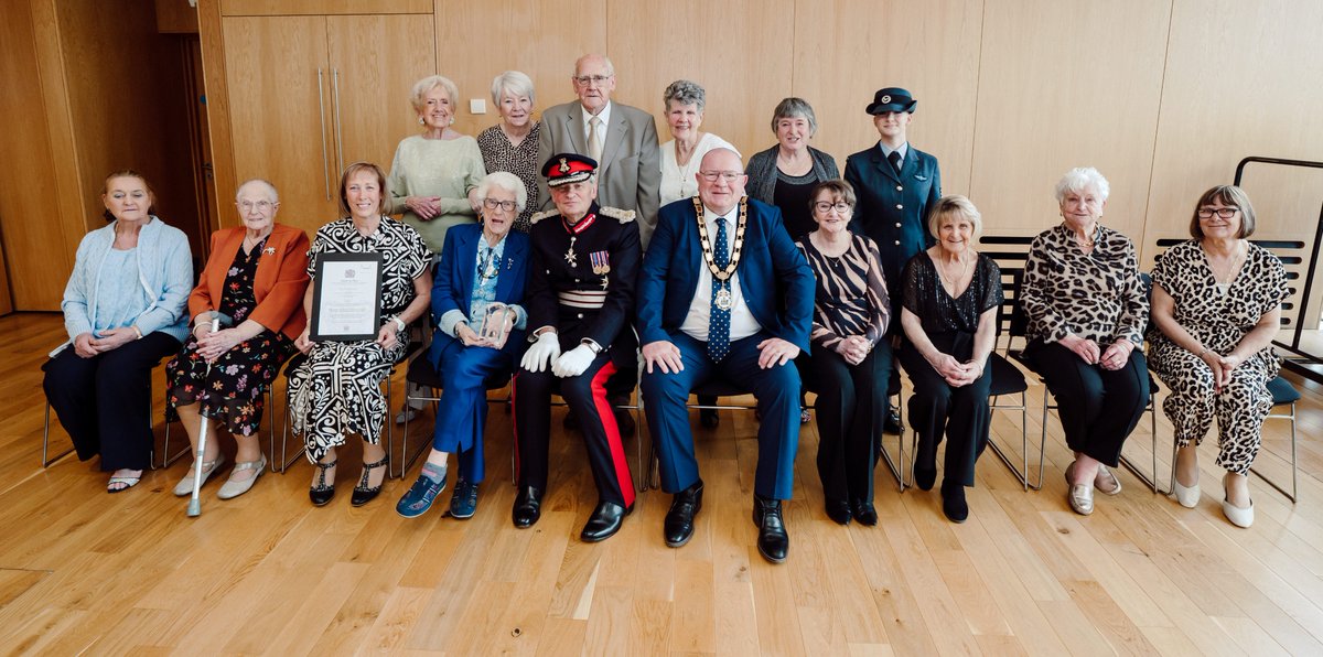 KAVS-NI (@kavsni) on Twitter photo Congratulations to The Breakaways, the most inspiring group of volunteers, who were presented with the King's Award for Voluntary Service by the Lord Lieutenant for Co Antrim. Age is no barrier to volunteering! <a href="/KingsAwardVS/">The King's Award</a> <a href="/ALieutenancy/">Antrim Lieutenancy ☘️</a> <a href="/ANBorough/">Antrim & Newtownabbey Borough Council</a> Congratulations to The Breakaways, the most inspiring group of volunteers, who were presented with the King's Award for Voluntary Service by the Lord Lieutenant for Co Antrim. Age is no barrier to volunteering! <a href="/KingsAwardVS/">The King's Award</a> <a href="/ALieutenancy/">Antrim Lieutenancy ☘️</a> <a href="/ANBorough/">Antrim & Newtownabbey Borough Council</a>