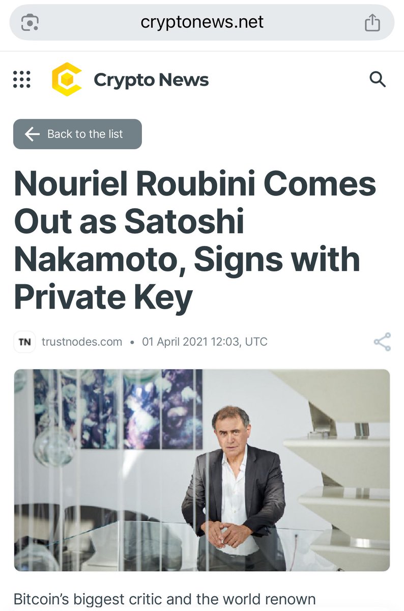 Nouriel Roubini tweet media