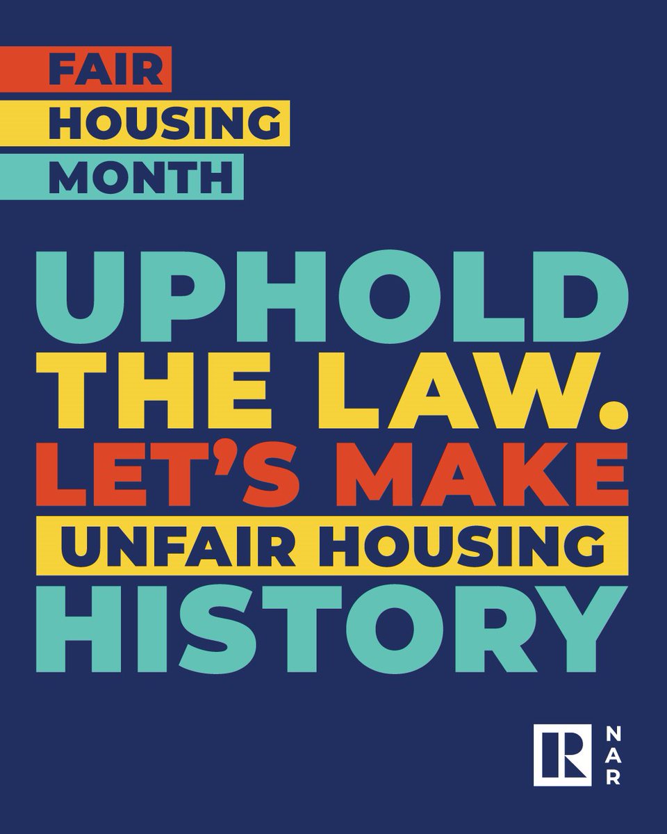 Fair Housing isn’t just a rule—it’s a business advantage. HGAR and NAR will be sharing resources focused on advancing equitable opportunities and expanding homeownership. Get started with your Fair Housing training at loom.ly/PdpHAFA

#fairhousing #realtor #realestate