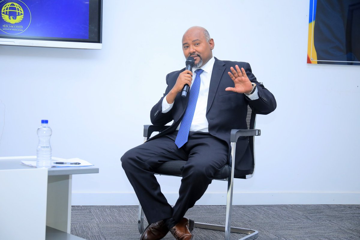 I had the pleasure of meeting with Dr. Amandeep Signh Gill, UN  Under-Secretary-General and special envoy for Digital and Emerging Technologies. 
Dr. Gill delivered a public lecture today at the Ethiopian Institute of Foreign Affairs on AI, Digitalization and Emerging Technology.