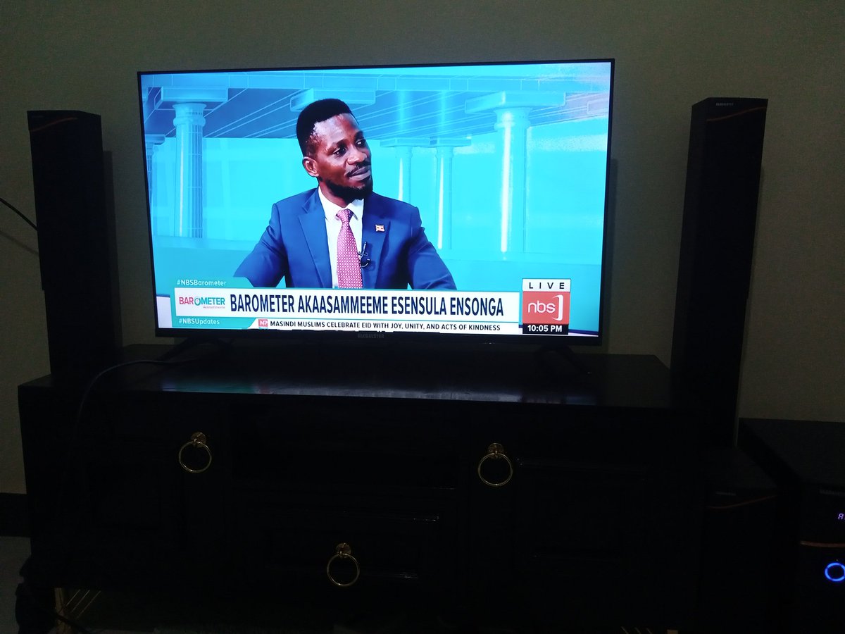 Tusimbudde 💪
HE:  Robert Kyagulanyi 
#NBSBarometer #barometer