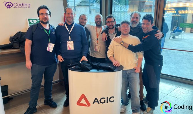 _AGIC_'s tweet image. #SharpCoding2025 🌈 
 
Anche quest’anno AGIC ha rinnovato il supporto come Platinum Sponsor alla conferenza #SharpCoding 2025: “#Innovazione e #Futuro: Rivoluzionare lo Sviluppo Software con le Potenzialità del #Cloud e dell'#AI”.