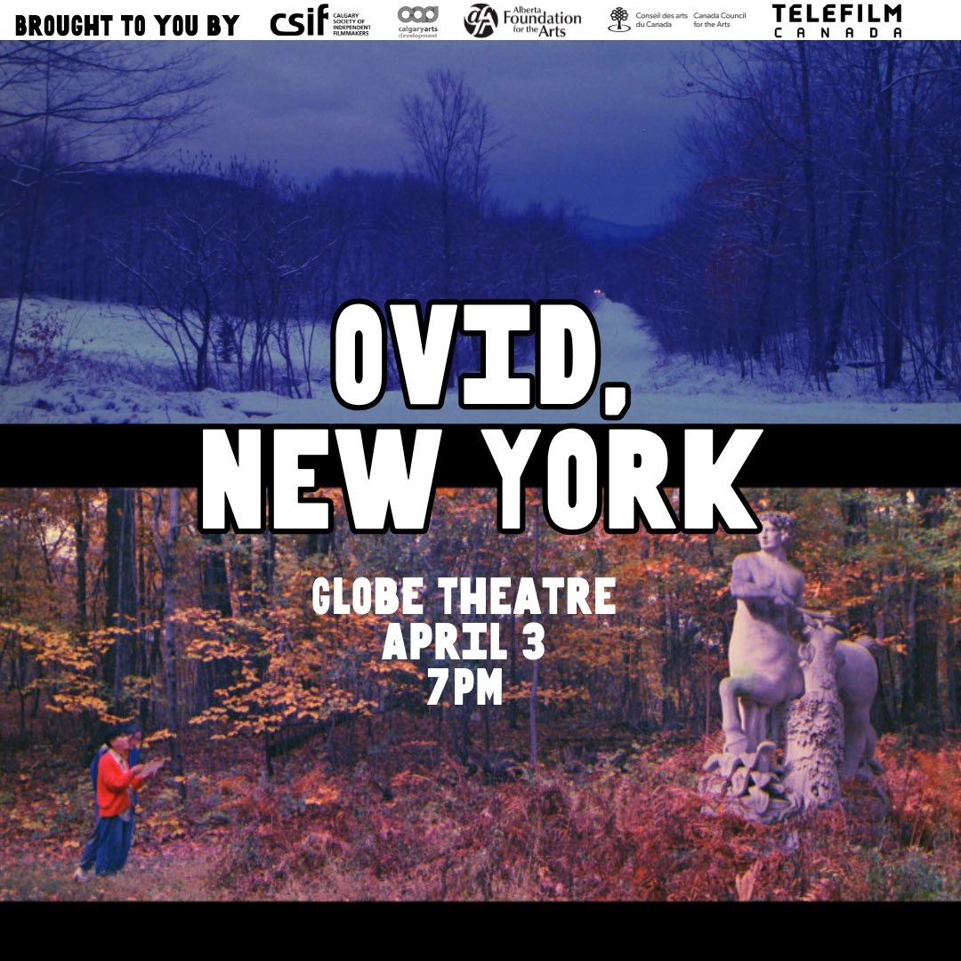 The 30th Artifact Film Festival is starting on Thursday, April 3. We begin with screening the feature OVID, NEW YORK from director @vitorowlands who will be in attendance!

To get more info and buy tickets: tr.ee/UFGOEFtwA_
