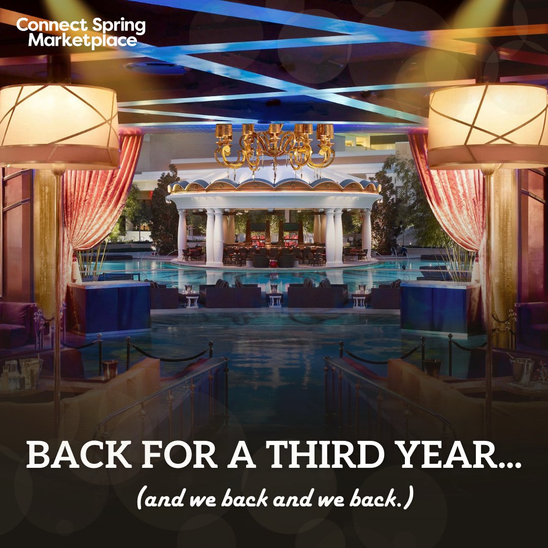 connectmeetings's tweet image. We're going ALL out for year three—tripling the party, tripling the energy, & tripling the unforgettable moments. Big wins call for bigger celebrations & this all-white affair is set to be legendary!
Join us inside @WynnLasVegas and experience a night you won’t forget, iykyk 😏
