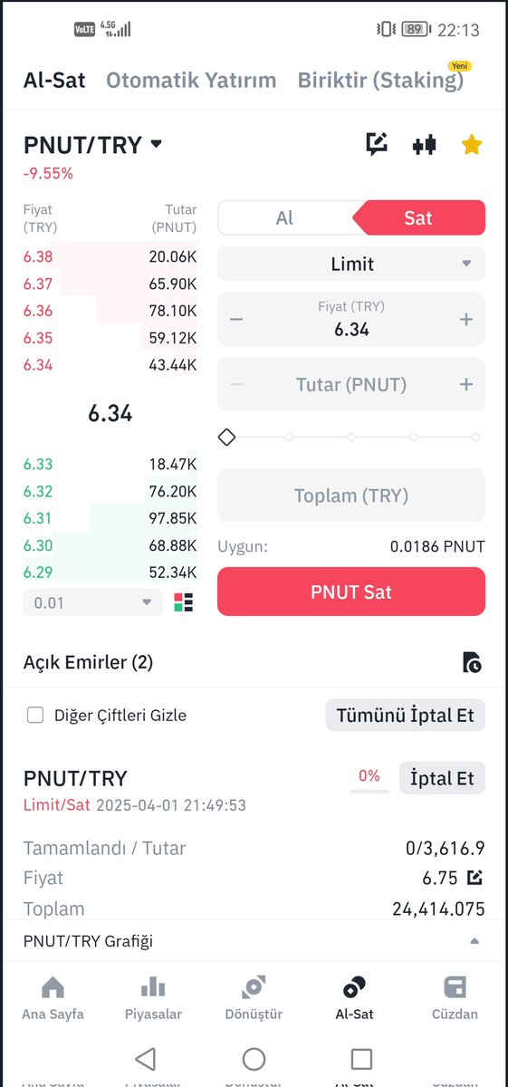 2 gündür 7.30 lara kadar cıktın aldıkya düşersin amk