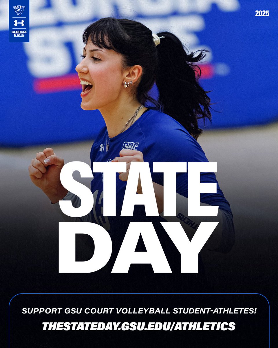 GSU_CourtVB's tweet image. GSU Day is Here! Thanks to the generosity of the GSU Foundation Board in athletics, 100 gifts to athletics will unlock a $100,000 challenge gift for GSU Athletics!
Any amount. Any sport. Every gift counts. We need your support, today!
🔗 bit.ly/3Rv55At
#LightItBlue