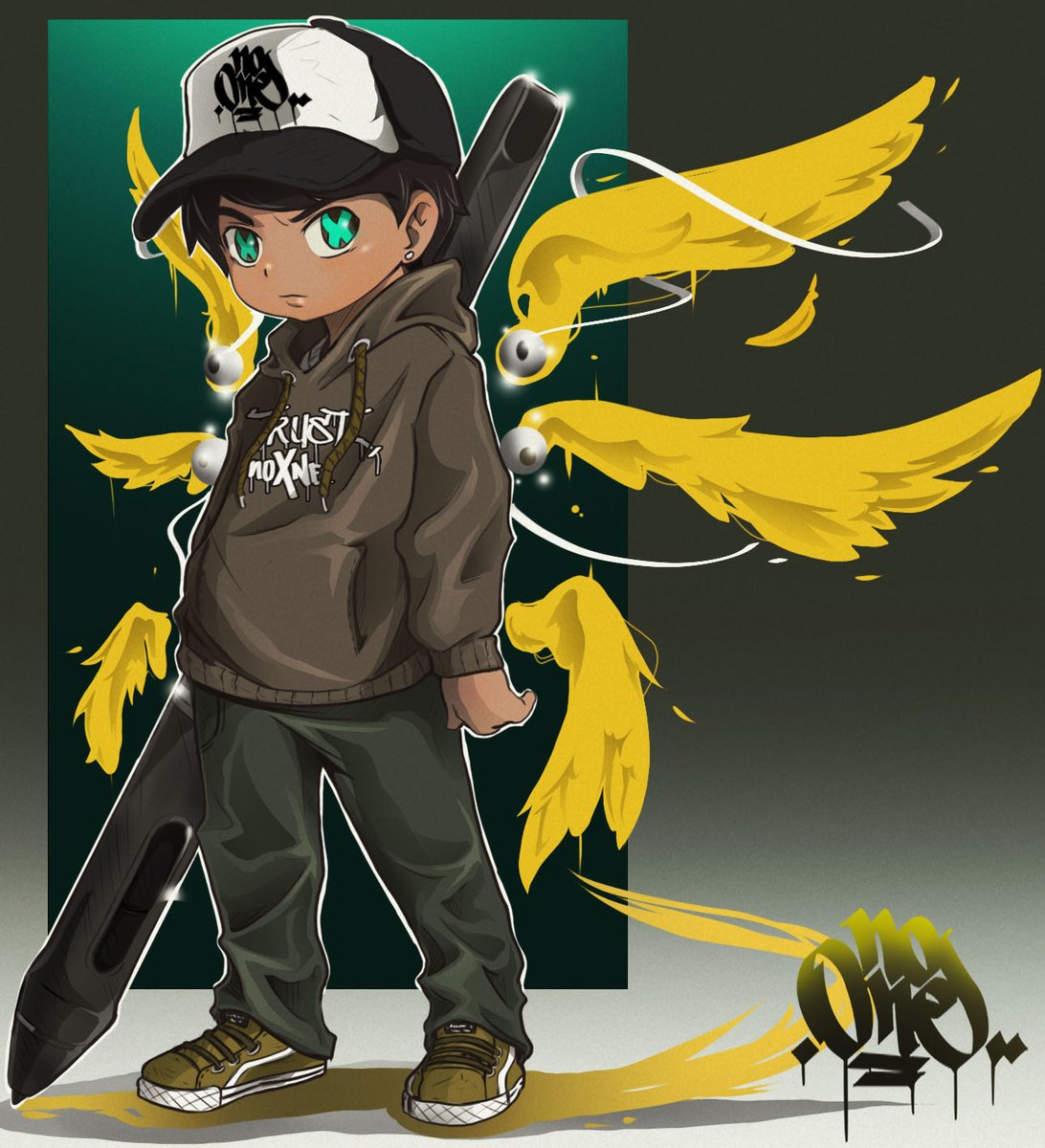 DrewRheil's tweet photo. My painted wings.. https://t.co/cQXvGfMAdc