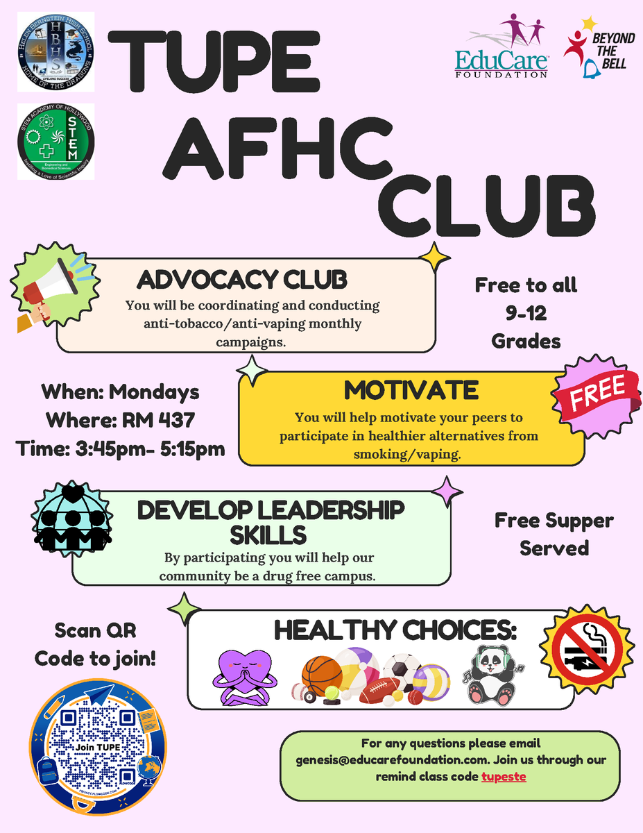 Join Educares' Afterschool activities.   
stemacademyhs.lausd.org/apps/pages/ind…