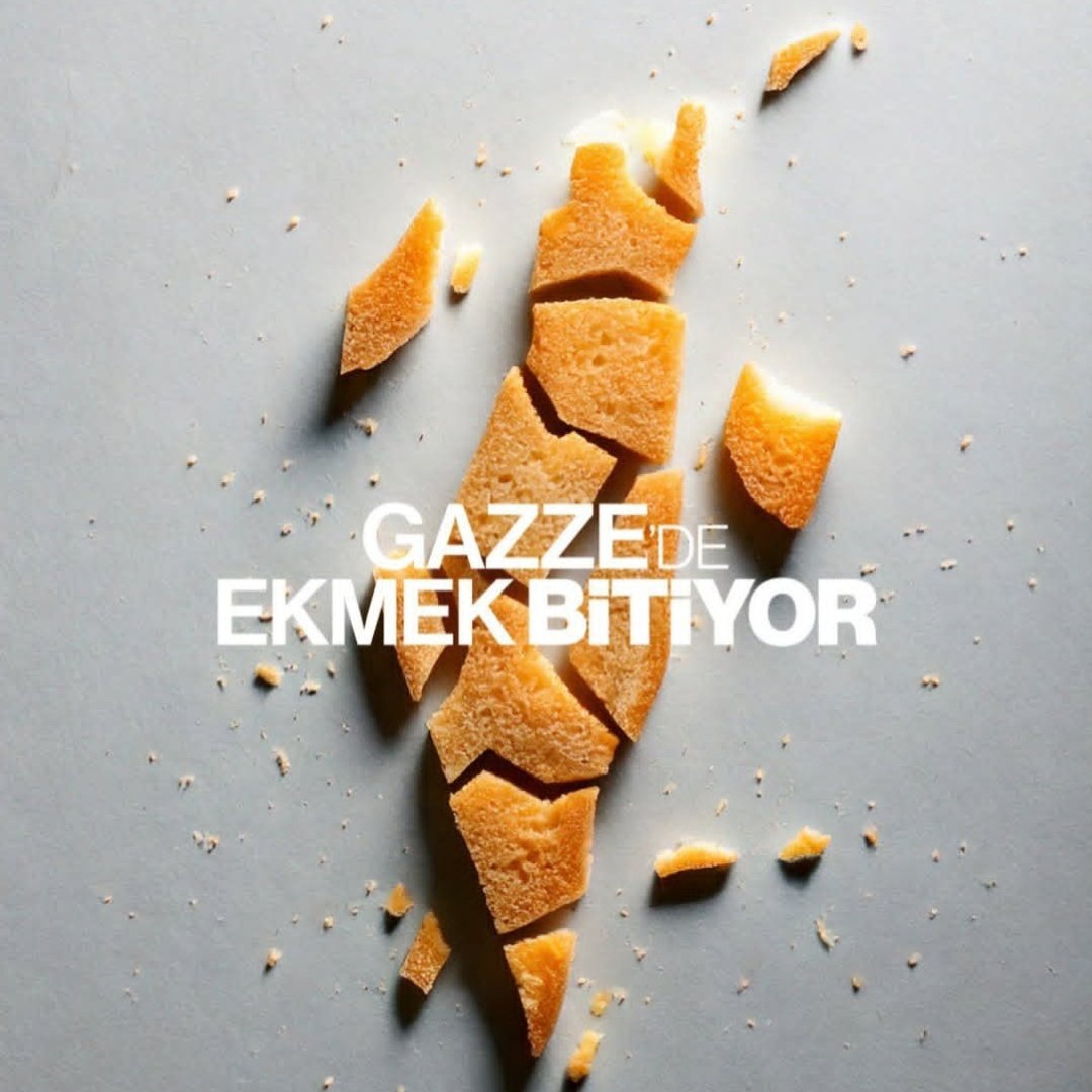 Bugün bayramın 3. günü, Gazze'de un bitti...
#RefahAblukaAltında