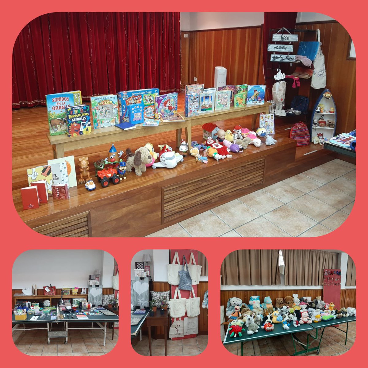 Los alumnos de Ed Infantil finalizan su proyecto intercentros “Mi cole, nuestro cole” con una tómbola solidaria; como hizo D. Baltasar…”él se habría remangado…”.
Lunes 7 de abril (mañana para los niños del colegio), tarde abierta para todos de 4 a 6 de la tarde en el teatro.