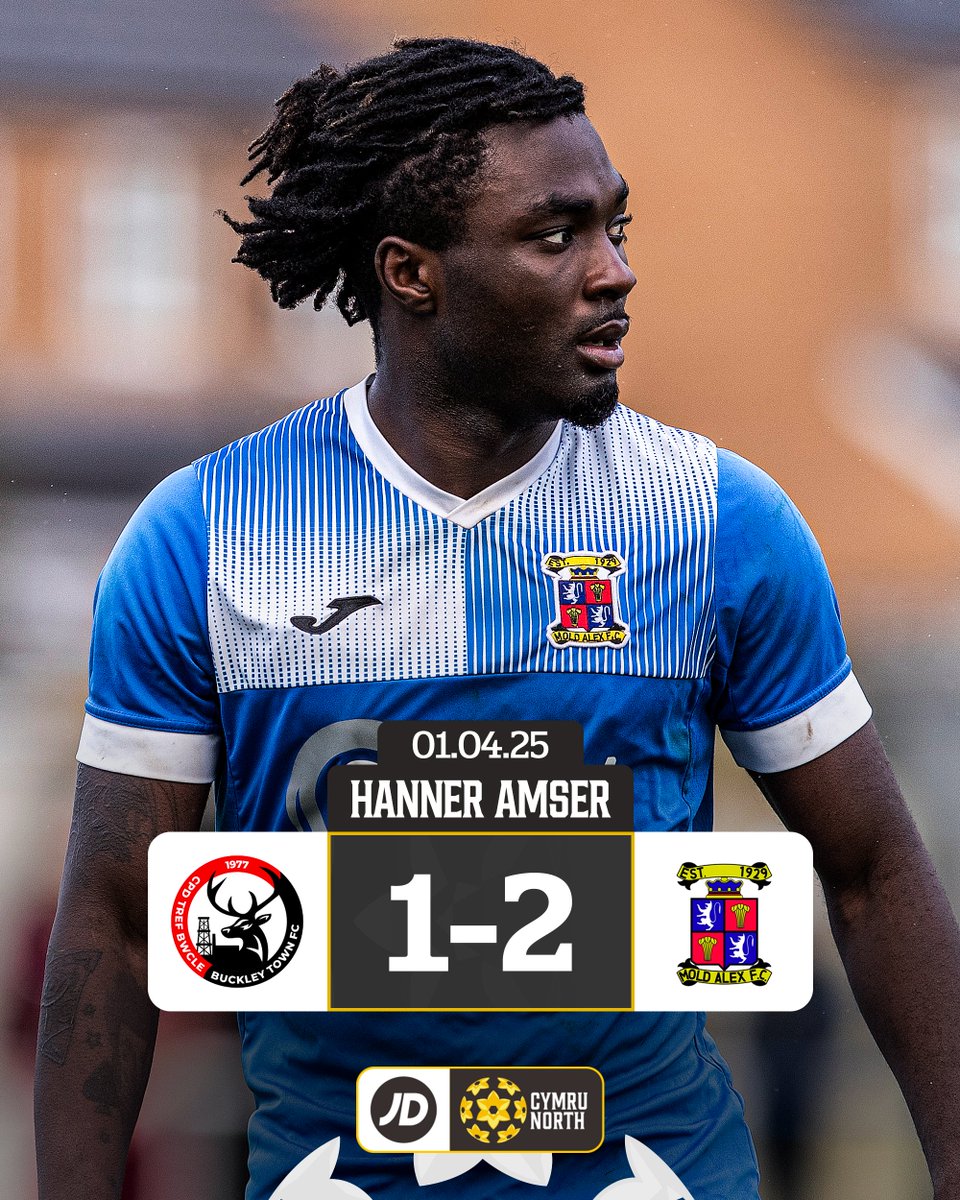 JD Cymru Leagues 🏴 (@cymruleagues) on Twitter photo Goals from Emmanuel Lawal and Fabrizio Murtas put <a href="/moldalexfc1929/">Mold Alex FC</a> ahead at the break 💪
#JDCymruNorth Goals from Emmanuel Lawal and Fabrizio Murtas put <a href="/moldalexfc1929/">Mold Alex FC</a> ahead at the break 💪
#JDCymruNorth