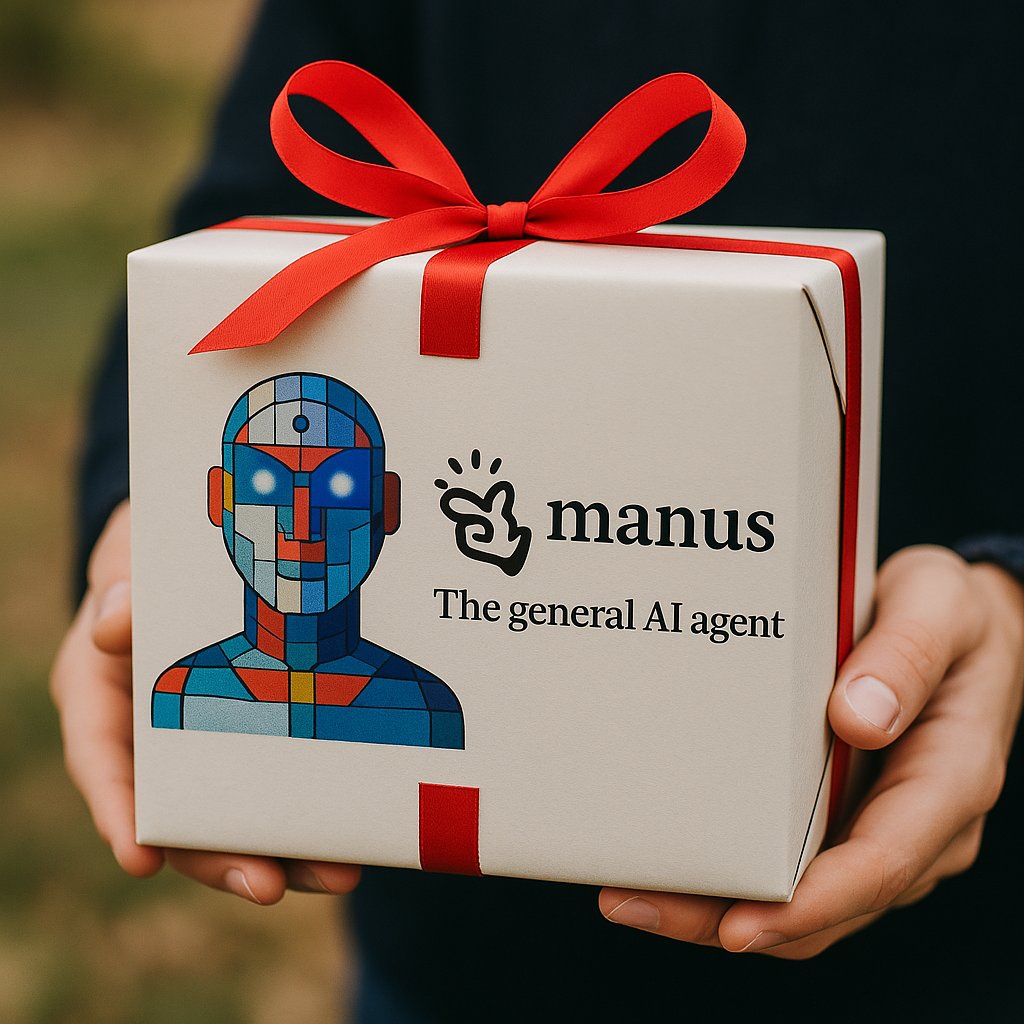 AulasInteligent's tweet photo. ¡ @manusai es el agente de IA del que todo el mundo habla! ✋✨ Millones esperan. ¿Quieres probarlo GRATIS? Solo tienes que ser seguidor de @AulasInteligent y darle ❤️ y RT🔁 a este mensaje. Sortearemos un código en unas 48h aprox. para que puedas descubrirlo por ti mismo. https://t.co/3yMAGnMX3s