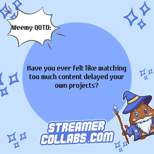 "The best content creators focus on making their own videos rather than over-consuming others’."

Join StreamerCollabs.com to connect with passionate streamers and gamers for unique collaborations.

Connect, Collab, Earn $$$

#QuoteOfTheDay #DailyInspiration #Streamers