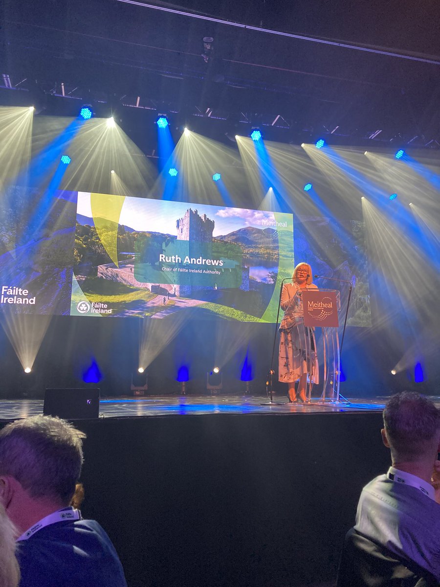 Donagh Davern (@donaghd) on Twitter photo Ruth Andrews Chair of <a href="/Failte_Ireland/">Fáilte Ireland</a> Authority welcoming everyone to <a href="/MeithealIreland/">Meitheal Ireland</a> Ruth Andrews Chair of <a href="/Failte_Ireland/">Fáilte Ireland</a> Authority welcoming everyone to <a href="/MeithealIreland/">Meitheal Ireland</a>