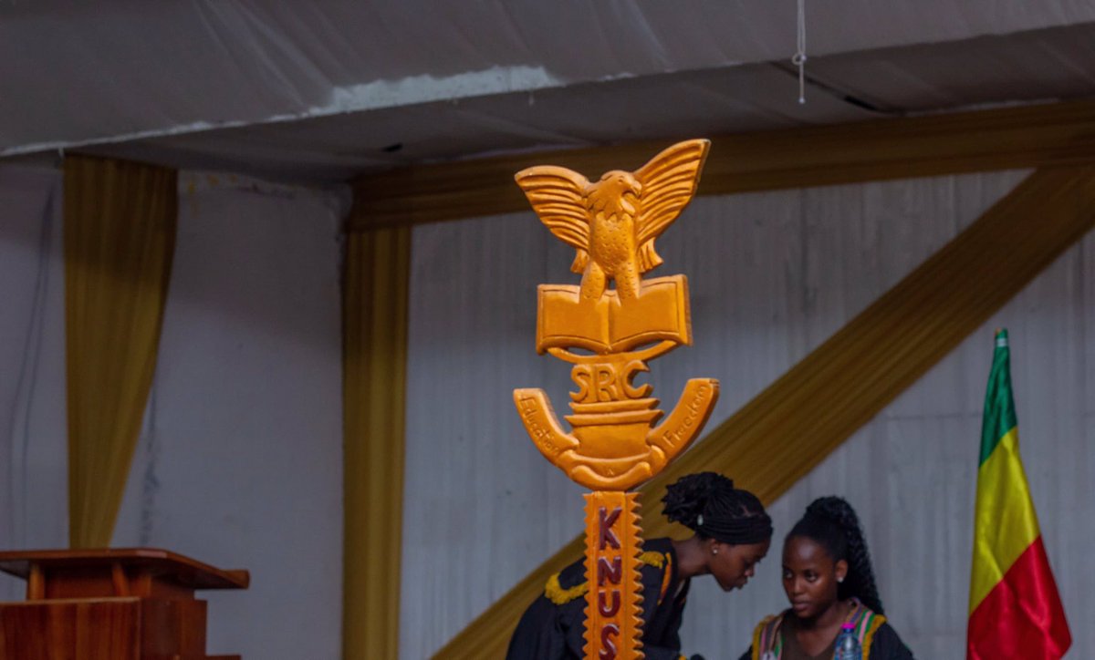Sights from the President's first SOSA, held last Sunday.

Where he highlighted plans to observe the SRC week celebration for the very first time here, on Obuasi campus, and many other exciting pledges.
