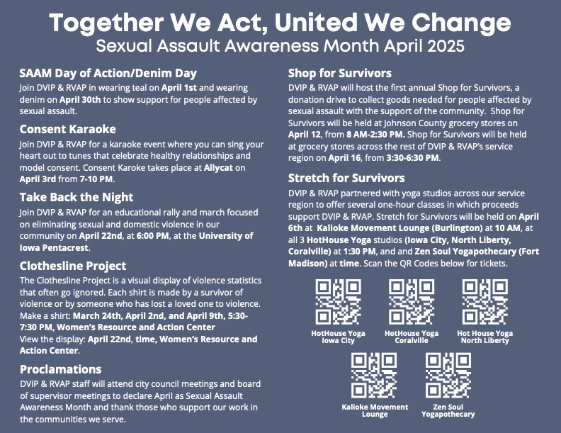 Together We Act, United We Change