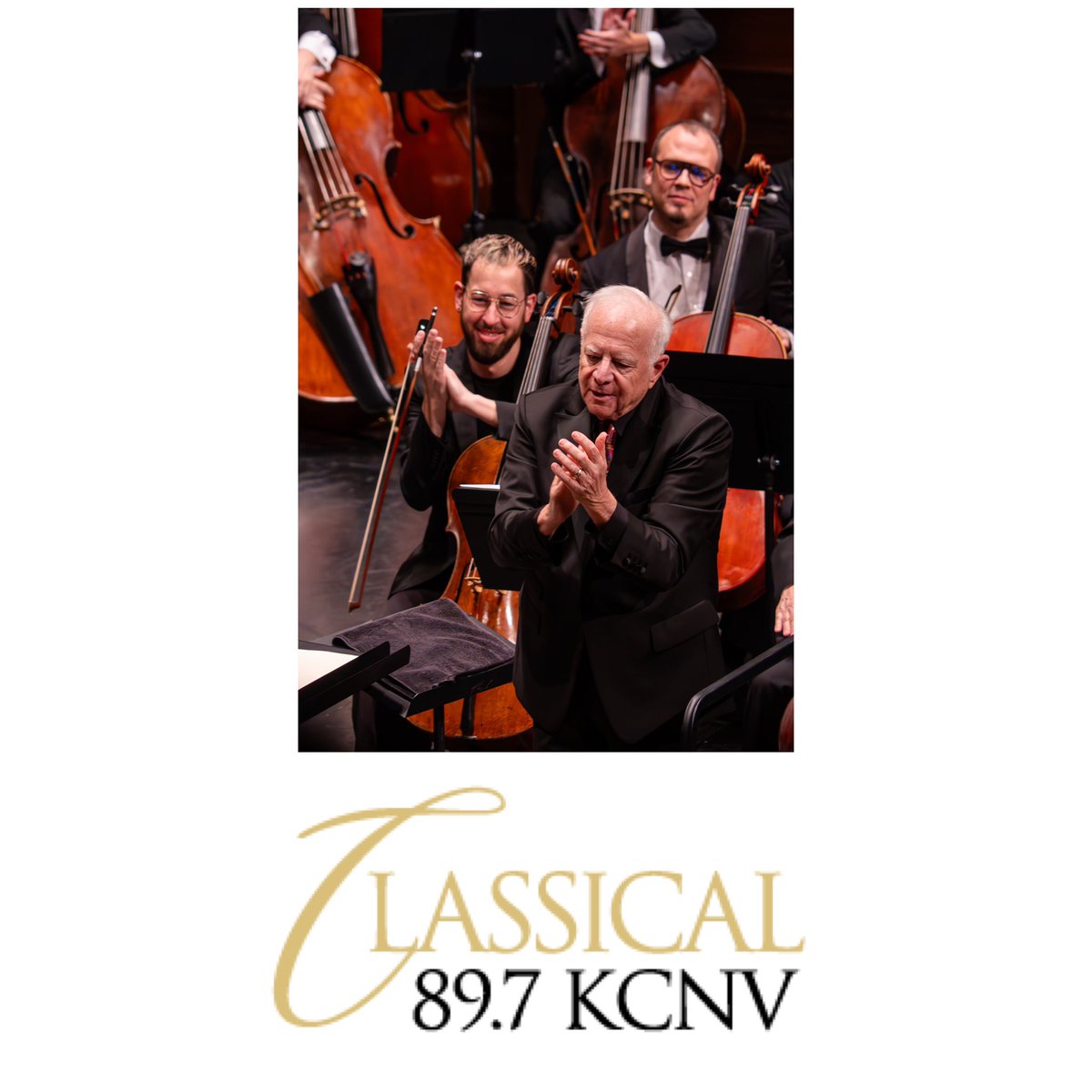 LV Philharmonic (@lvphil) on Twitter photo Tune in to hear Artistic Consultant, <a href="/LeonardSlatkin/">Leonard Slatkin</a> on Classical 89.7 KCNV as he plays random selections from the nearly 10,000 tracks on his iPad & shares anecdotes about the eclectic collection of songs in his playlist. First episode of The Slatkin Shuffle airs Sun.,1PM-3PM. Tune in to hear Artistic Consultant, <a href="/LeonardSlatkin/">Leonard Slatkin</a> on Classical 89.7 KCNV as he plays random selections from the nearly 10,000 tracks on his iPad & shares anecdotes about the eclectic collection of songs in his playlist. First episode of The Slatkin Shuffle airs Sun.,1PM-3PM.