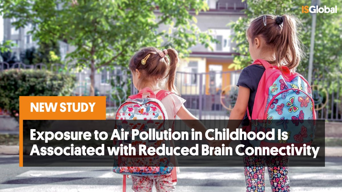 ISGlobal (@isglobalorg) on Twitter photo 💨A new #ISGlobal study shows that children exposed to high levels of #AirPollution have weaker connections between key brain regions.
🧠The findings, published in <a href="/env_int_journal/">Environment International</a>, highlight the potential impact of early exposure to pollution on brain development. 💨A new #ISGlobal study shows that children exposed to high levels of #AirPollution have weaker connections between key brain regions.
🧠The findings, published in <a href="/env_int_journal/">Environment International</a>, highlight the potential impact of early exposure to pollution on brain development.