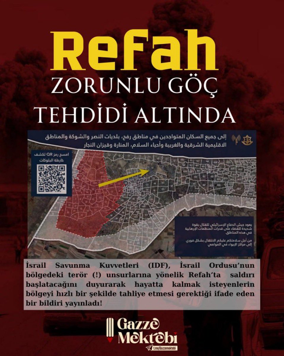 #RefahAblukaAltında  Buna sessiz kalmayın!

Gazze'nin nabzı, nefesi, can damarı kesiliyor.