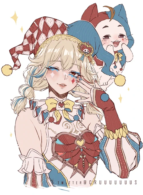 I love with this new Infinity Nikki outfit  