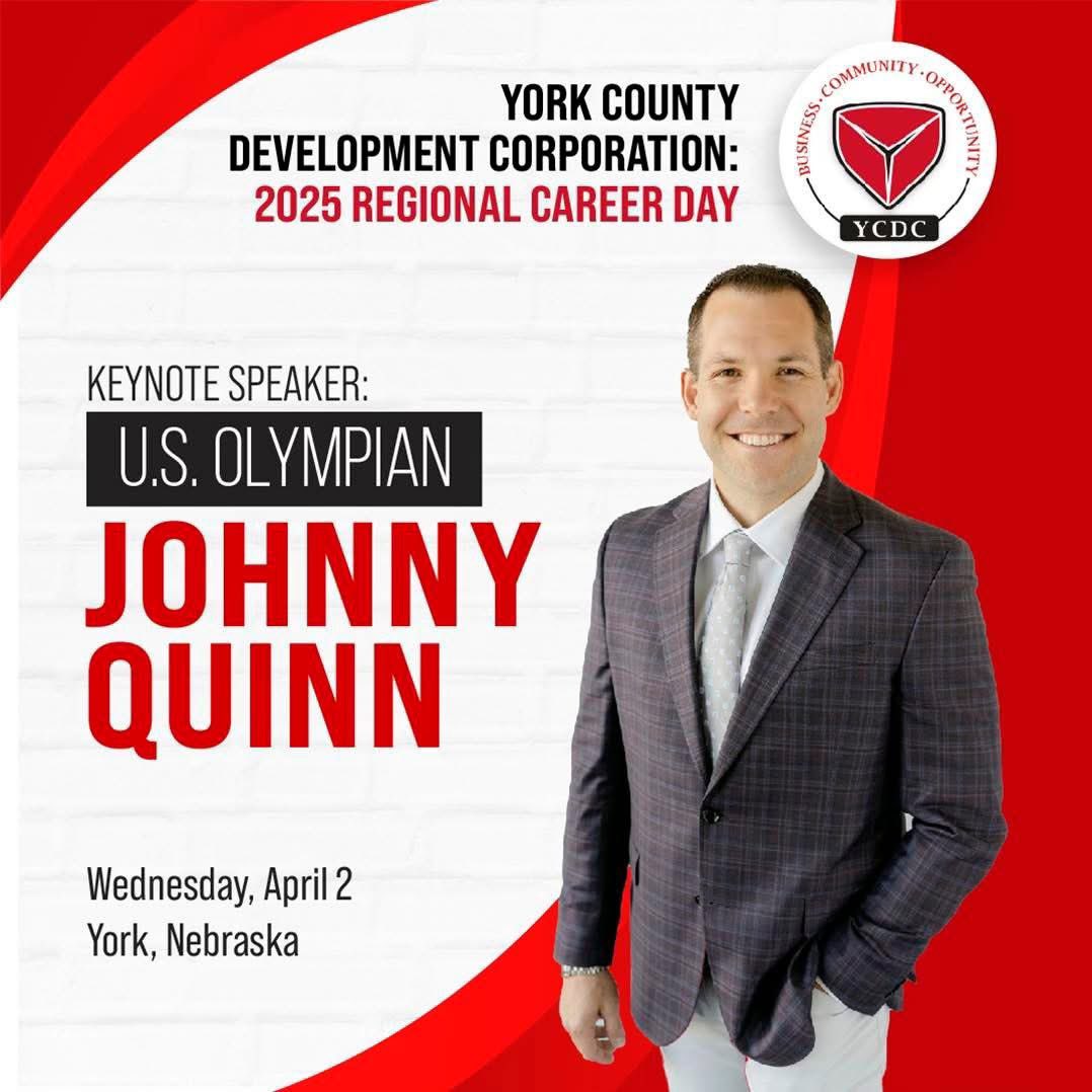 JohnnyQuinnUSA's tweet image. En route to #Nebraska! ✈️
Pumped to deliver TWO #keynotes tomorrow for the York County Development Corporation Regional Career Day! ✅
Can’t wait to pour into the next generation of leaders, dreamers and difference-makers. 🔥
LETS GO, York County! 👍🏻👊🏻…