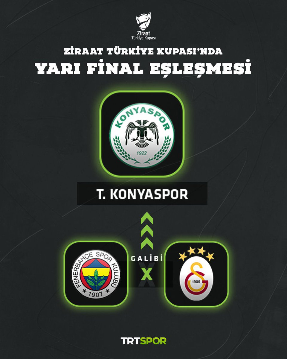 SAkcakaya's tweet photo. 🏆Kupa beyi sahnede….🏆
      Tebrikler Konyaspor….

💚🤍
Konyaspor 3-0 İskenderunspor

📌 TÜMOSAN Konyaspor, Fenerbahçe-Galatasaray karşılaşmasının galibi ile eşleşecek. https://t.co/8a5TqenmoZ